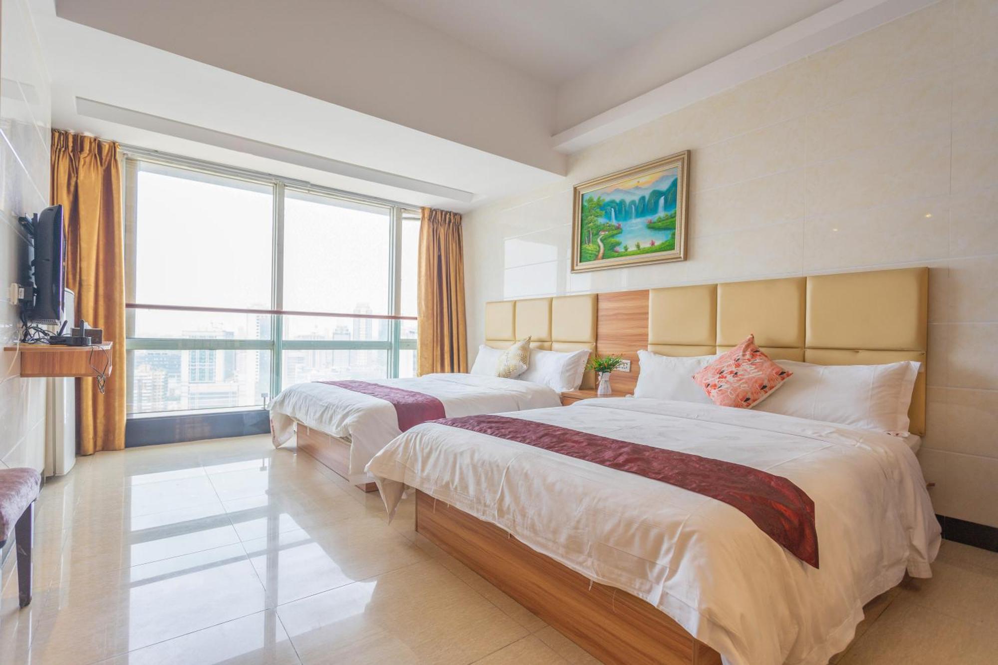 Sunny International Apartment From Beijing Road Guangzhou Buitenkant foto