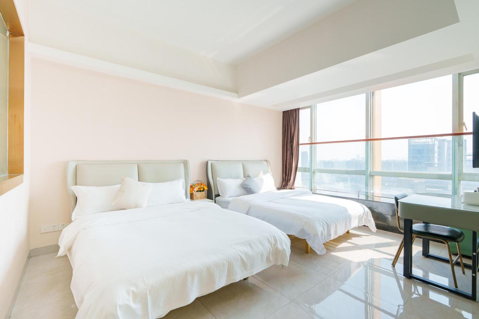 Sunny International Apartment From Beijing Road Guangzhou Buitenkant foto