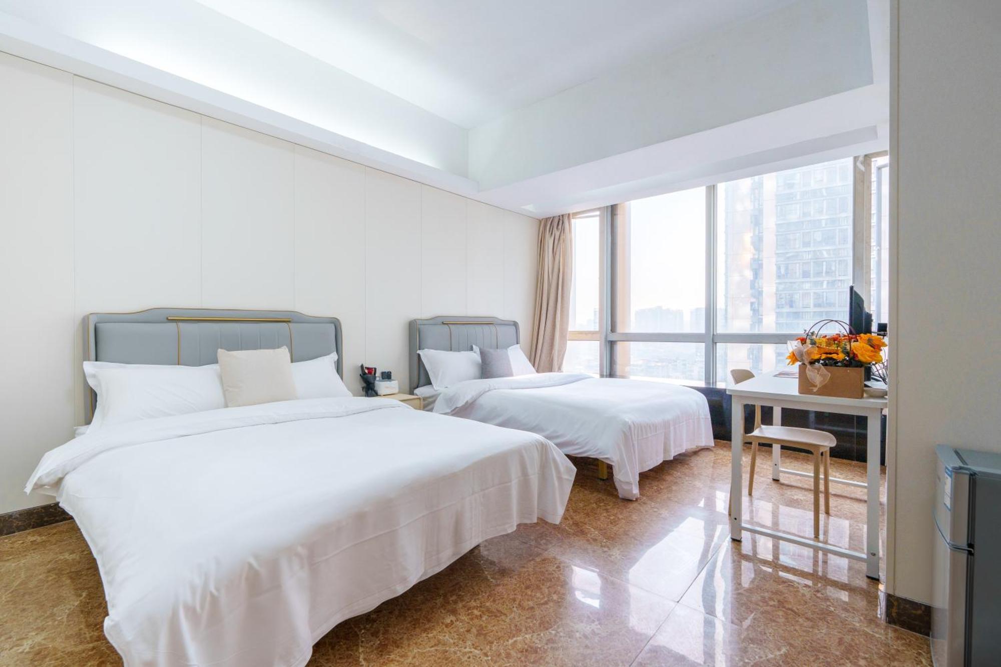Sunny International Apartment From Beijing Road Guangzhou Buitenkant foto