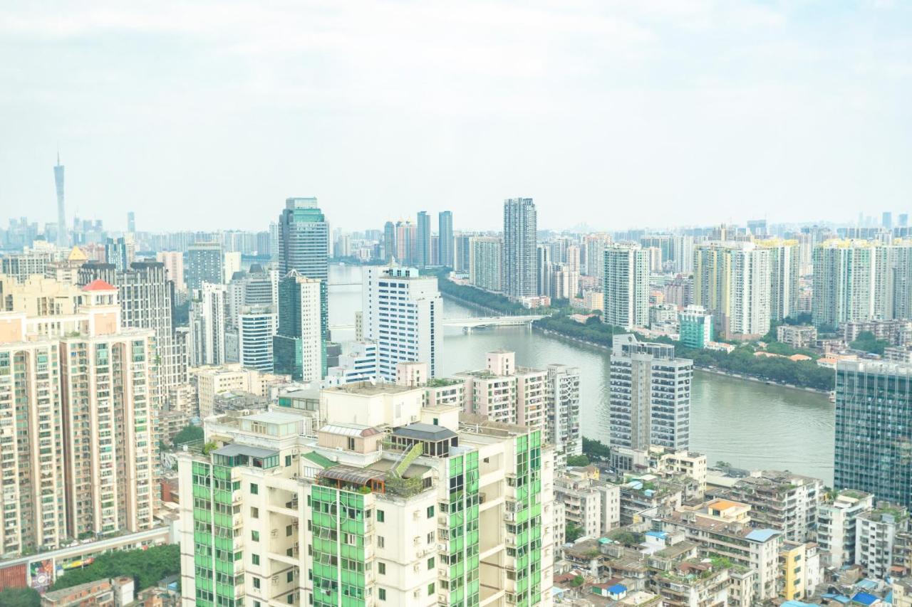Sunny International Apartment From Beijing Road Guangzhou Buitenkant foto