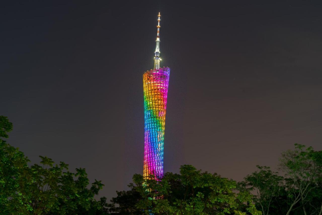Sunny International Apartment From Beijing Road Guangzhou Buitenkant foto